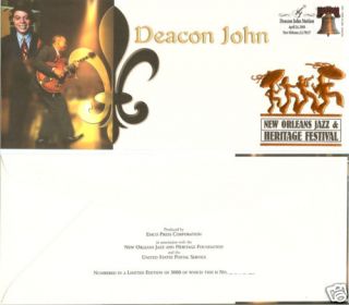 Deacon John New Orleans Jazz Fest Cachet 20