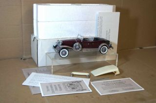  Mint 1930 Duesenberg Model J Derham Tourster Mint Boxed OS