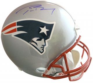 TOM BRADY Signed Authentic Proline New England Patriots Helmet