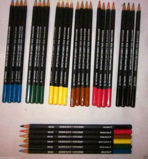 Derwent 30 Coloursoft Color Pencils 6 Vibrant Colors Artists Supplies
