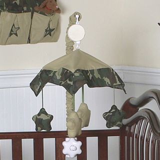 Musical Mobile JoJo Designs Army Camo Boy Baby Bedding