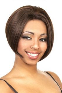  Lace Wig Short Page LFE Debby Color Black Brown Mixed UPICK
