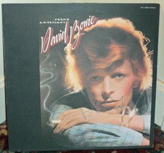 David Bowie Signed Autographed Young Americans 1975 album lp