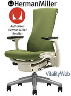 New Herman Miller Embody Office Desk Chair Green Rhythm