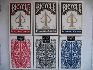 David Blaine 3 Deck Set Magic Bicycle Playing Cards Mind Reading