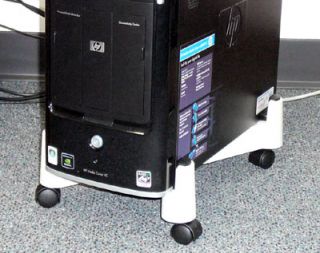 case stand casters adjustable width b rand new in retail box computer