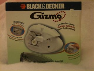 Black And Decker Gizmo Plus Cordless Can Opener /Under Counter New Sealed  EM200C