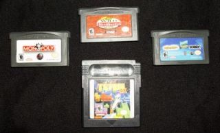 Game Boy Advance Video Game Lot Tetris Monopoly Sorry Used Rated E