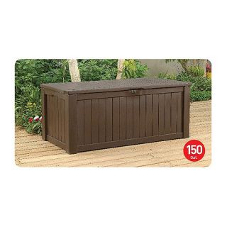 Keter Jumbo 150 Gallon Patio Storage Bench Deck Box