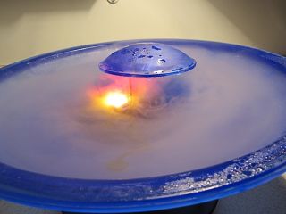 Purple Misting Decorative Lamp Air Purifier Humidifier