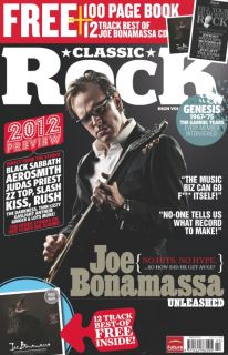 Classic Rock 167 February 2012 Joe Bonamassa CD Black Sabbath Genesis