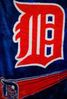  Detroit Tigers Plush Blanket Throw 60 x 80