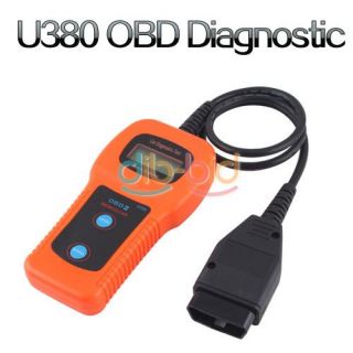 U380 OBD2 OBDII LCD Car Diagnostic Engine Scanner Trouble Fault Code