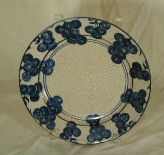  Dedham Pottery Grape Plate