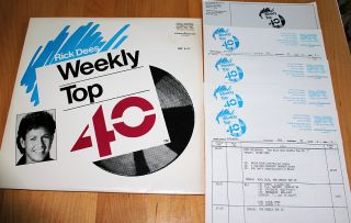 RICK DEES Weekly American Top 40 LP Radio Show 3 5 88 Michael Jackson