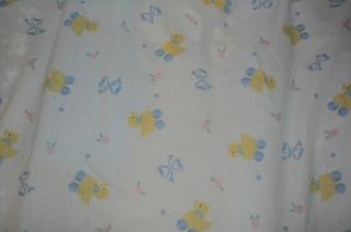 Rubber Duck Ducky Pull Toy Print Fabric by The Yard
