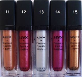 NYX Diamond Sparkle Lipgloss Lip Gloss