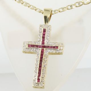  watches other incredible 1 25ct vintage ruby diamond cross pendant