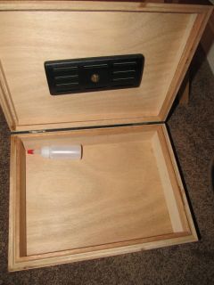 Cigar storage box Thompson Co Inc Humidor Plus