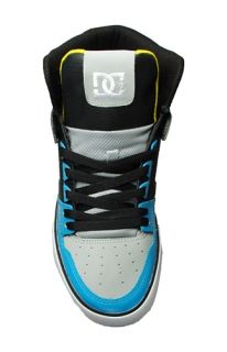 DC Shoes Mens Skate Sneakers Spartan Hi WC Armor Turquoise 302523 Sz 8