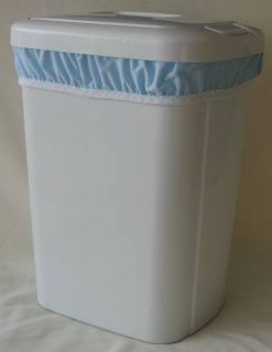PUL Baby Cloth Diaper Pail Liner Wet Bag Baby Blue