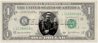  Dollar Bill Mint Real $$ Celebrity Novelty Collectible Money