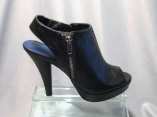 Madden Girl Demaris Black Ankle Boot Pump Sizes 7 9 5