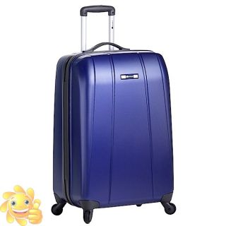 300 Blue Delsey Helium Shadow Spinner Luggage ★ 25 