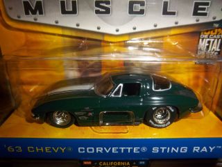 Jada Toys Chevy Corvette Bigtime Muscle 1 64 Diecast Car