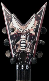 Dean USA Dimebag Razorback V Skulls Electric Guitar With Case
