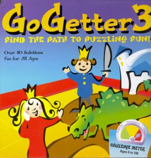 Gogetter 3 Puzzling Brain Teasing Game All Ages New