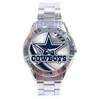 New Dallas Cowboys Sexy NFL Analog Watch Stainless Steel