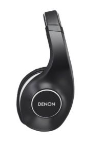 Denon AH D600 Music ManiacTM Over Ear Headphones, Black, Remote & Mic
