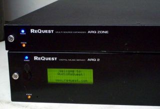  arq Zone Multi Source Expander and arq 2 Digital Music Server