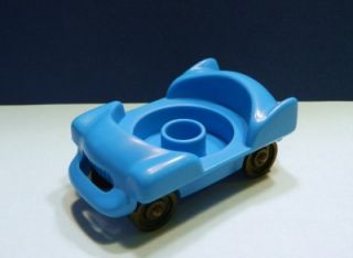 Fisher Price Little People Blue Roller Coaster Carnival Car