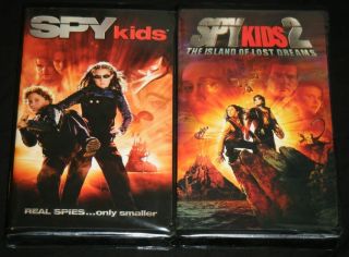 SPY Kids 1 & 2, DIMENSION Films 2001 & 2003 VHS Movies