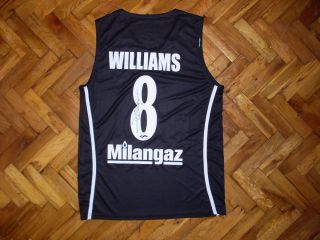 Besiktas Turkey DERON WILLIAMS USA NBA New Jersey Nets signed