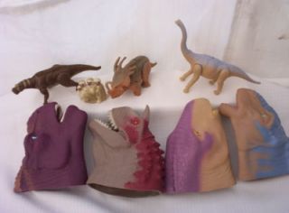  Dinosaur Movie Complete Set 8 Figures Hand Puppet¤aladar¤