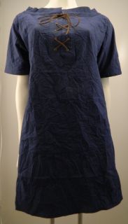 Sundance Catalog Cobalt Blue Suede Laced Tunic Dress 70 Off Retail