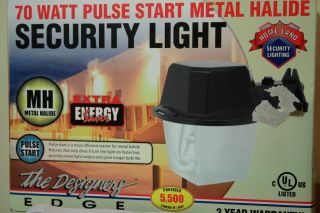 Designers Edge 70W 5500 Lumens Metal Halide Security Light Dusk To