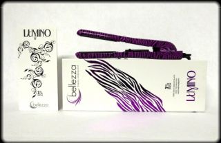 Bellezza Lumino Purple Zebra Flat Iron Hair Straightener  By Cortex