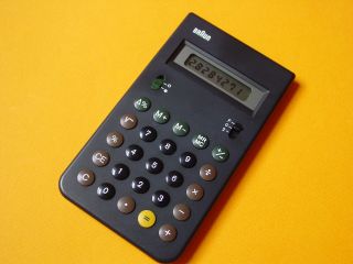 German Calculator Collection Braun Et 33 Perfect Bauhaus Design Lubs