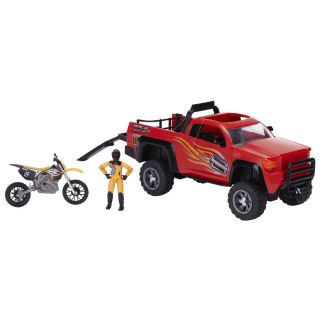  Shift Gear MXS Dirt Bike Toy and Truck