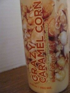  Temptations Body Lotion Crazy Caramel Corn RARE Discontinued