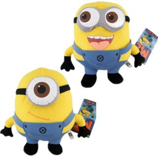 Despicable Me Yellow GRU Minion Plush Toy 3D Soft Stuffed Jorge