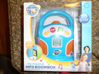 NEW Discovery Kids USB Compatible Digital  Boombox SPEAKR PLAYER