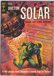 Doctor Solar Comic Book 4 Gold Key 1963 Very Fine