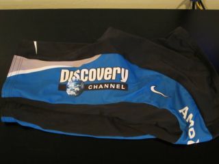 Nike Discovery Channel Team Cycling Shorts Trek Dri Fit