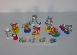 tom jerry kinder 3d set figurines