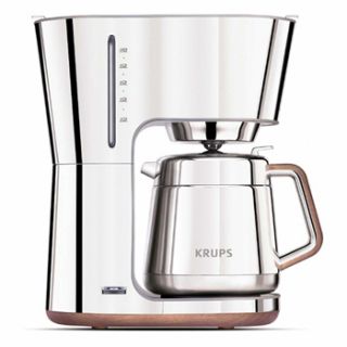 Krups KT600E Silver Art 10 Cup Thermal Carafe Coffee Maker